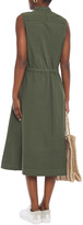 Thumbnail for your product : Stateside Gathered Cotton-poplin Midi Dress