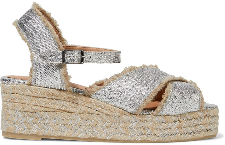 castaner silver wedges