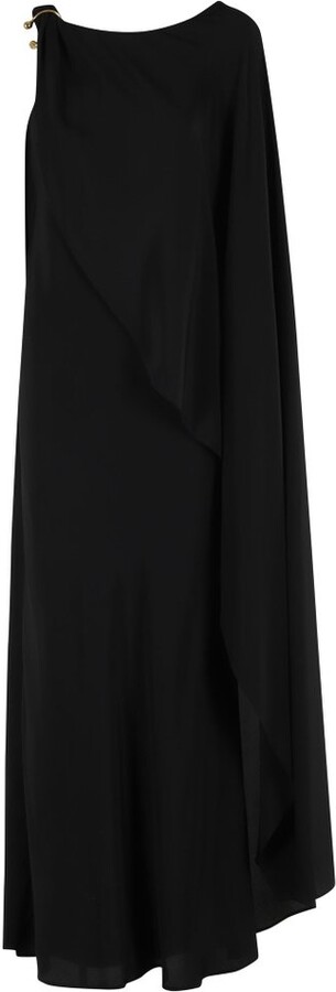 Erika Cavallini Draped Silk Dress