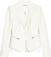 Thumbnail for your product : Elizabeth and James Suzie layered stretch-crepe jacket