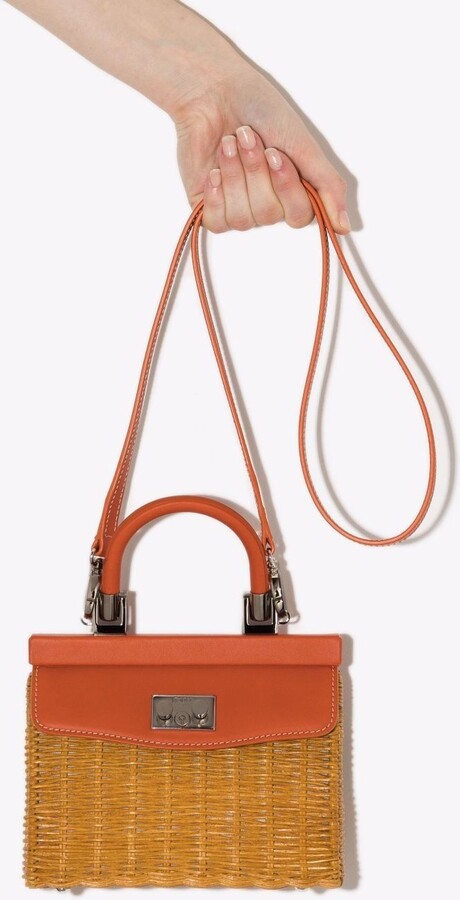 ハンドバッグ RODO PARIS SMALL TOP HANDLE BAG IN WILLOW AND SMOOTH LEATHER Rodo Small Willow Paris Top-handle Bag In Weiss | ModeSens