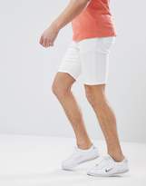 Thumbnail for your product : ASOS Design DESIGN denim shorts in super skinny white