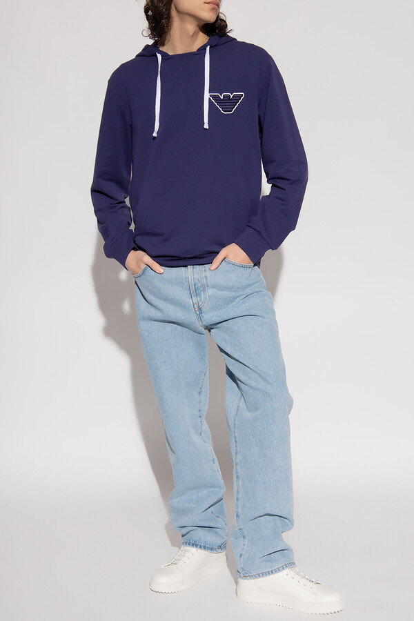 Navy Blue Hoodie | Shop the world's largest collection of fashion 