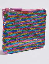Thumbnail for your product : Marks and Spencer Kids' Multi Sequin Phone Bag