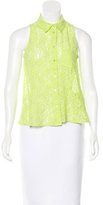 Thumbnail for your product : Equipment Lace Sleeveless Top