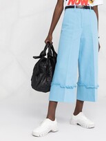 Thumbnail for your product : MSGM High-Waisted Wide-Leg Trousers