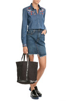 Thumbnail for your product : Vanessa Bruno Suede Tote with Sequin Embellishment