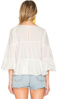 Thumbnail for your product : Central Park West Palm Beach Ruffle Top