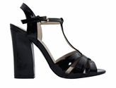Thumbnail for your product : Timeless Oquire Black Patent Heeled Sandals