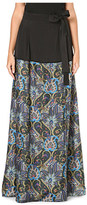Thumbnail for your product : Paul Smith Paisley-print maxi skirt