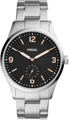 Fossil Men's Vintage 54 Stainless Steel Bracelet Watch 42mm FS5245