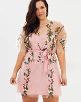 Thumbnail for your product : Beata Mesh Floral Dress