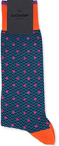 Thumbnail for your product : Duchamp Dogtooth and polka dot socks