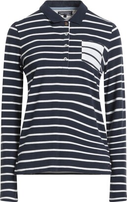 Tommy Hilfiger Women's Blue Polo Tops on Sale | ShopStyle