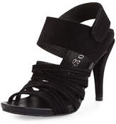 Thumbnail for your product : Pedro Garcia Yuna Suede Strappy Sandal, Black