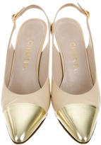 Thumbnail for your product : Chanel Cap-Toe Slingback Pumps