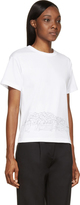 Thumbnail for your product : Band Of Outsiders White Sempé St. Tropez Sketch Print T-Shirt
