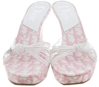 Christian Dior Diorissimo Slide Sandals