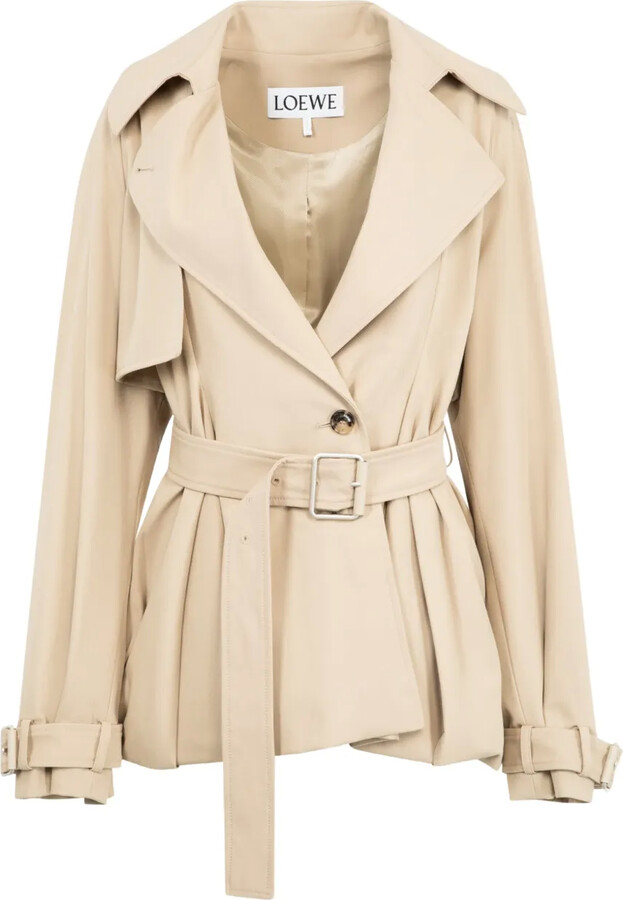 Loewe Peplum Belted Jacket