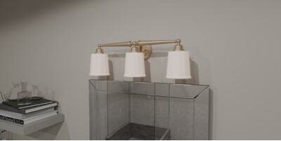 Longshore Tides Benley 3 - Light Dimmable Vanity Light