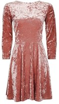 Thumbnail for your product : Topshop Women's Crushed Velvet Dress