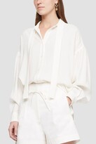 Thumbnail for your product : 3.1 Phillip Lim Crepe Shirt With Neck Tie