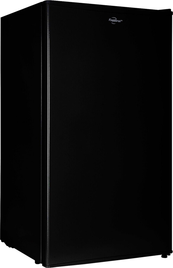 Koolatron Compact Fridge with Freezer, 3.2 Cu Ft, Black