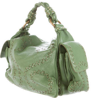 Bottega Veneta Snakeskin & Leather Intrecciato Bag