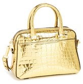 Thumbnail for your product : Milly 'Small' Croc Embossed Satchel
