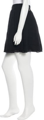 Just Cavalli Ruffled Hem Mini Skirt