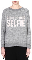 Thumbnail for your product : Selfridges Respect your selfie sweatshirt