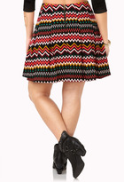 Thumbnail for your product : Forever 21 FOREVER 21+ Eclectic Pleated Mini Skirt