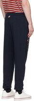 Thumbnail for your product : Thom Browne Navy Lobster Lounge Pants