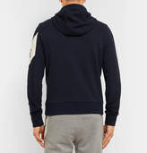 Thumbnail for your product : Moncler Gamme Bleu Fleece-Back Cotton-Jersey Zip-Up Hoodie