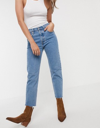 levi's 501 crop jeans dancing in the dark