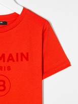 Thumbnail for your product : Balmain Kids logo T-shirt