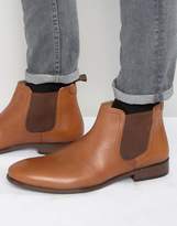 Thumbnail for your product : Red Tape Chelsea Boots In Tan Leather