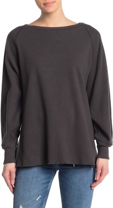 oversized thermal shirt