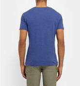 Thumbnail for your product : Gant Slubbed Cotton and Linen-Blend Jersey T-Shirt