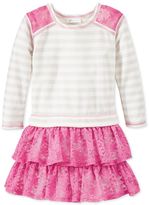 Thumbnail for your product : Bonnie Jean Girls' Striped Ruffle Dress