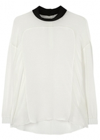 Thumbnail for your product : 3.1 Phillip Lim Poet white panelled silk top