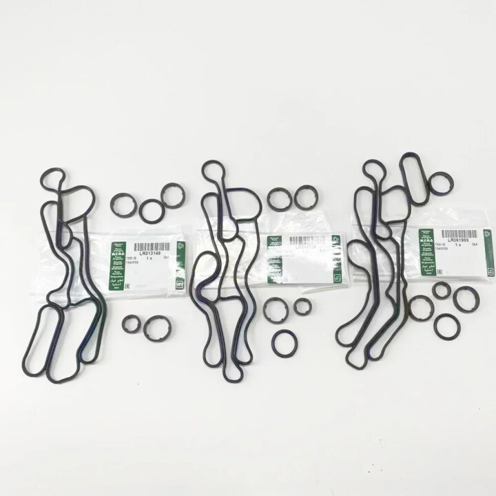 NONE O & apos;RING GASKET SET OF OIL COOLER LR013149 LR040738 LR061969 FOR LAND ROVER DISCOVERY 4 RANGE ROVER SPORT 3.0 V6 LR013151 LR013161