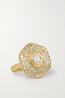 Harwell Godfrey Stardust 18-karat Gold Diamond Ring - 7