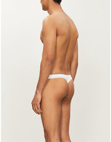 Thumbnail for your product : Hom Men's Whit: White Fredy Thong, Size: 30