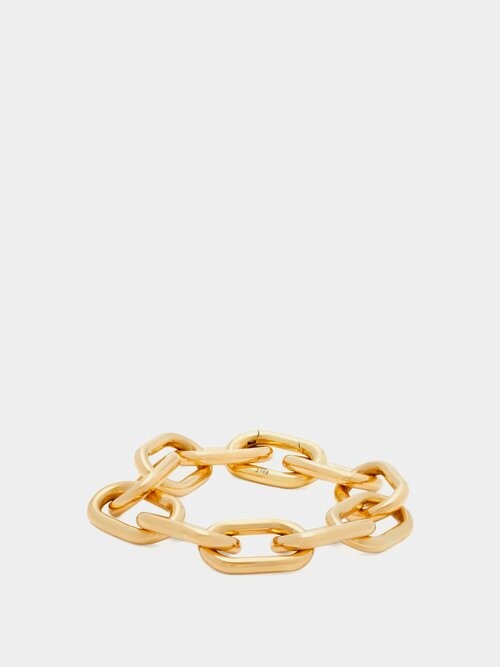 Rosa de la Cruz Chunky Chain 18kt Gold Braclet - Gold - ShopStyle Jewellery