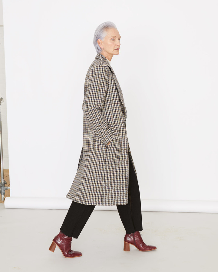 jigsaw dogtooth coat