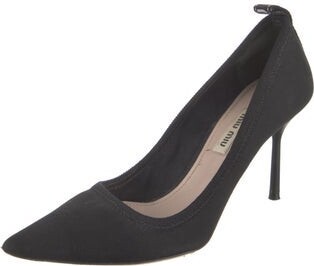 Miu Miu Canvas Pumps - ShopStyle