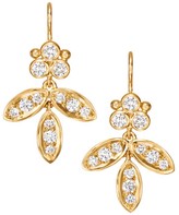 Thumbnail for your product : Temple St. Clair Foglia Diamond & 18K Yellow Gold Earrings