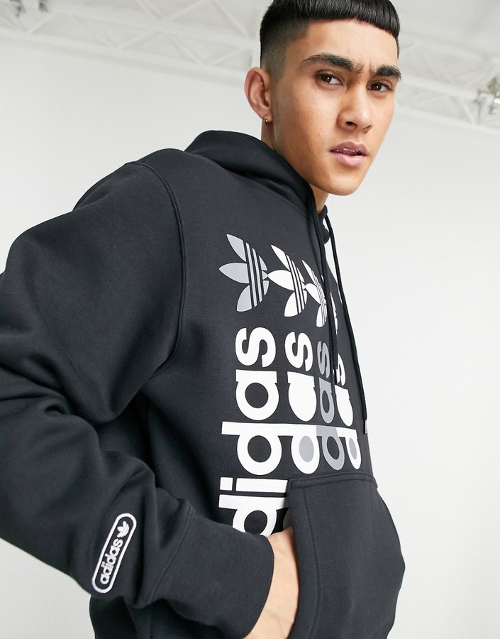 adidas Forum hoodie in black and ShopStyle