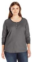 Thumbnail for your product : Columbia Women's Plus-Size Weekday Waffle Henley Long Sleeve